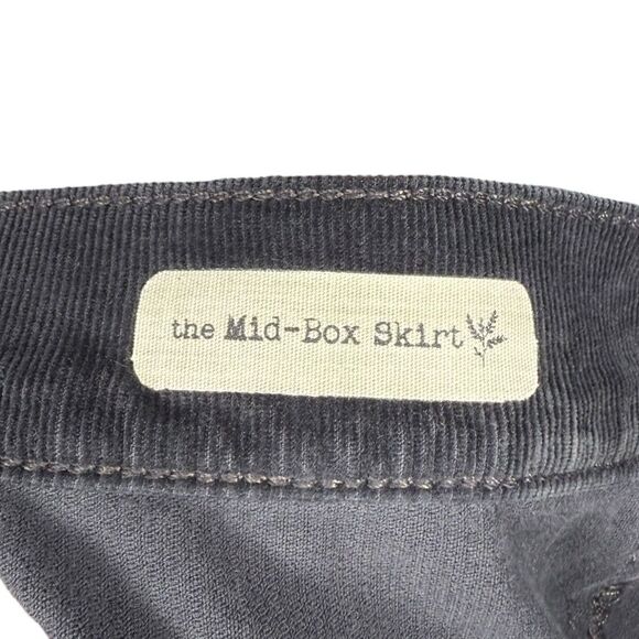 |EUC| ADRIANO GOLDSCHMIED The Mid-Box Corduroy Skirt - Picture 7 of 8